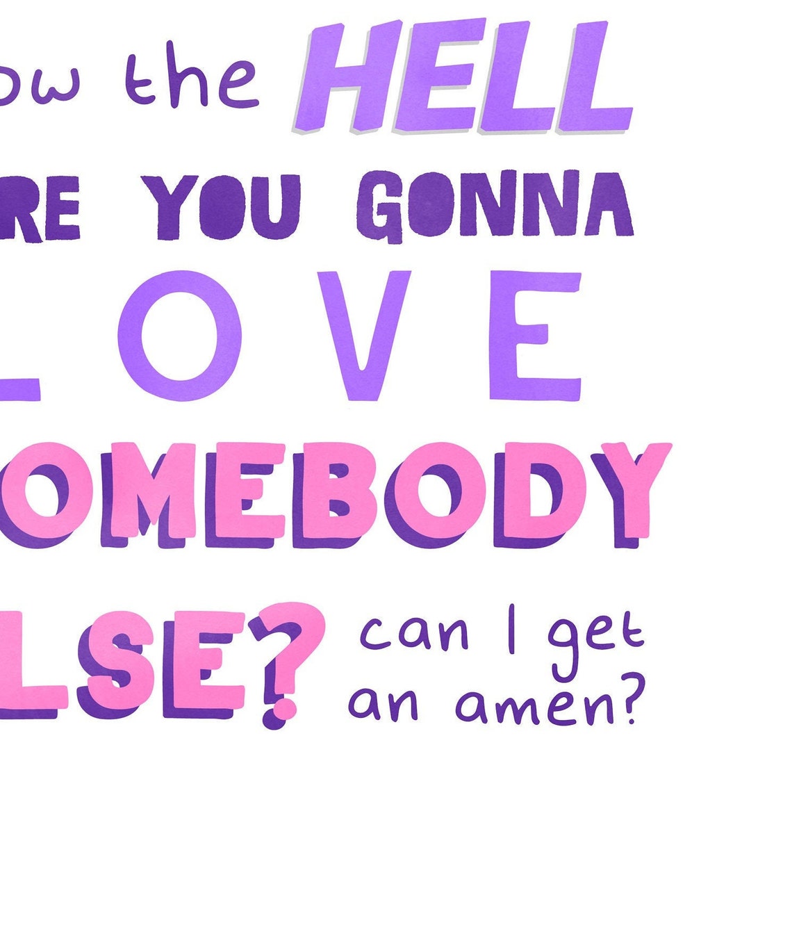 If You Can't Love Yourself RuPaul Quote Print A5 A4 A3 Etsy