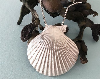 Anhänger Kammmuschel 925 Silber