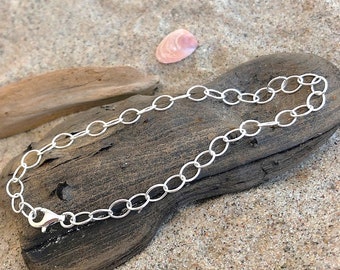 Anklet for charms 925 silver 30 cm