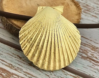 Anhänger Kammmuschel 750 Gold