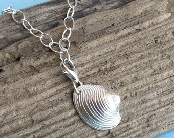 Charms Venusmuschel 925 Silber