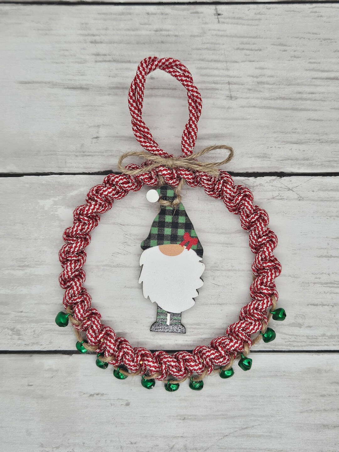 Limited Edition Christmas Ornament Paracord Ornament Gnome Etsy