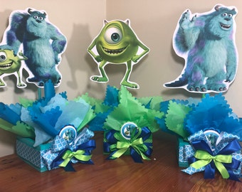 Monsters Inc Birthday Party Baby Shower Party Table Etsy