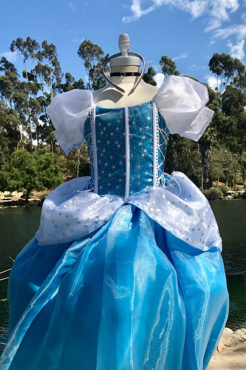princess gown Cinderella Dress Princess dress Princess costume Disney trip princess halloween costume birthday dress