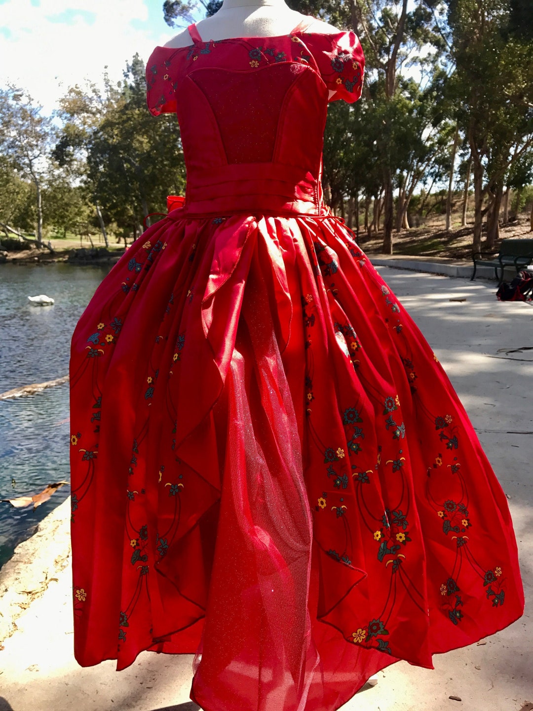 Vestido Elena Vestido Princesa Elena de Avalor Vestido princesa disfraz princesa halloween vestido princesa Etsy Mexico