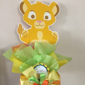 Lion King Baby Simba Baby Shower Party Table Centerpiece Baby - Etsy