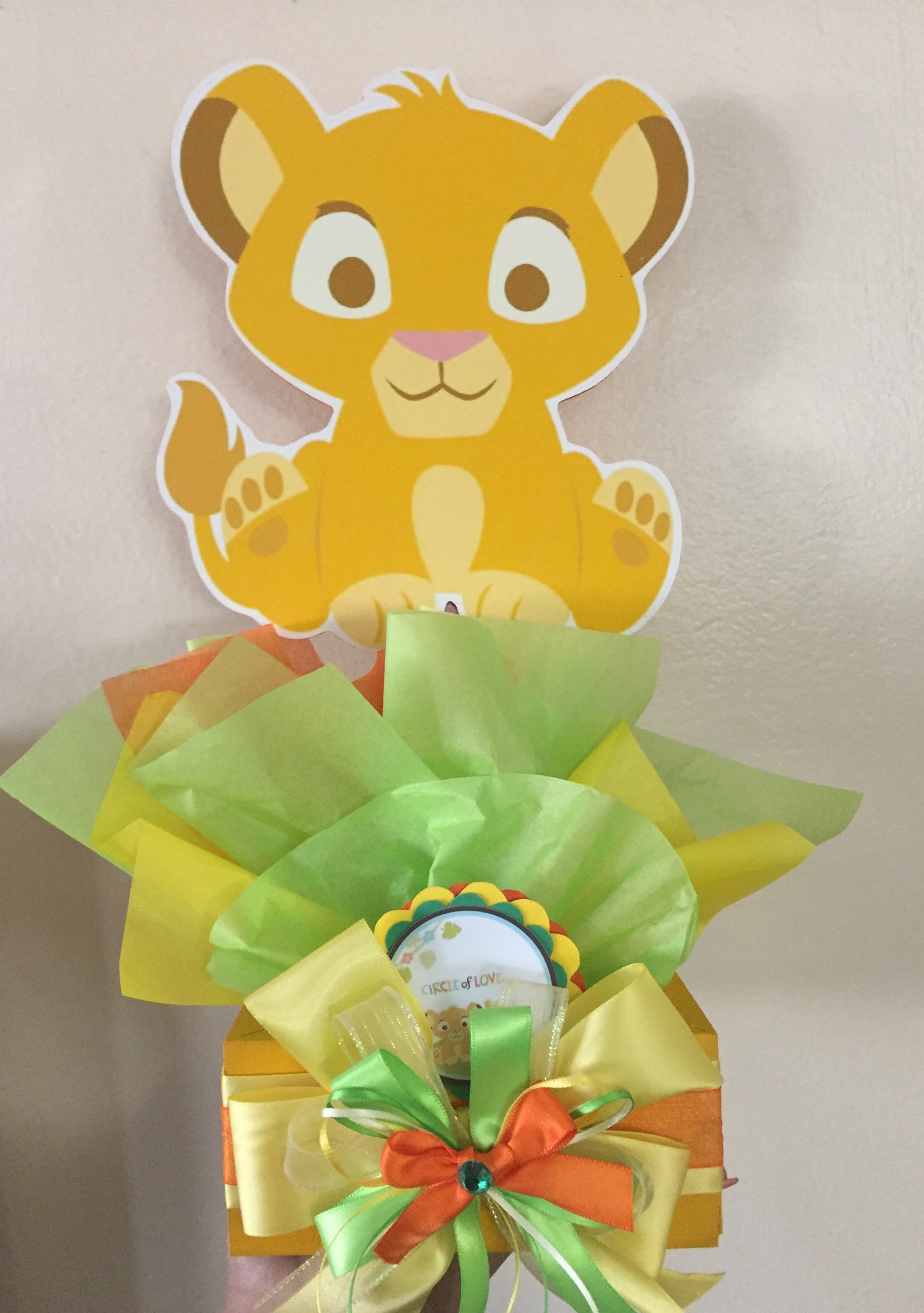 Lion King Baby Simba Baby Shower Party Table Centerpiece Baby - Etsy
