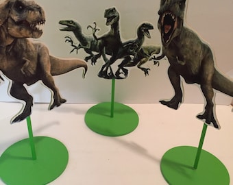 Dinosaur themed Party table decorations, prehistoric birthday party centerpieces, Dino, Dinosaurs T Rex