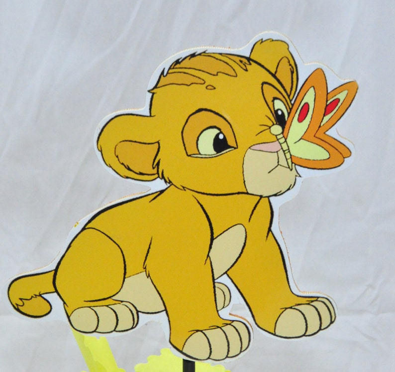 Baby Simba Lion King Themed Baby Shower Party Table Etsy