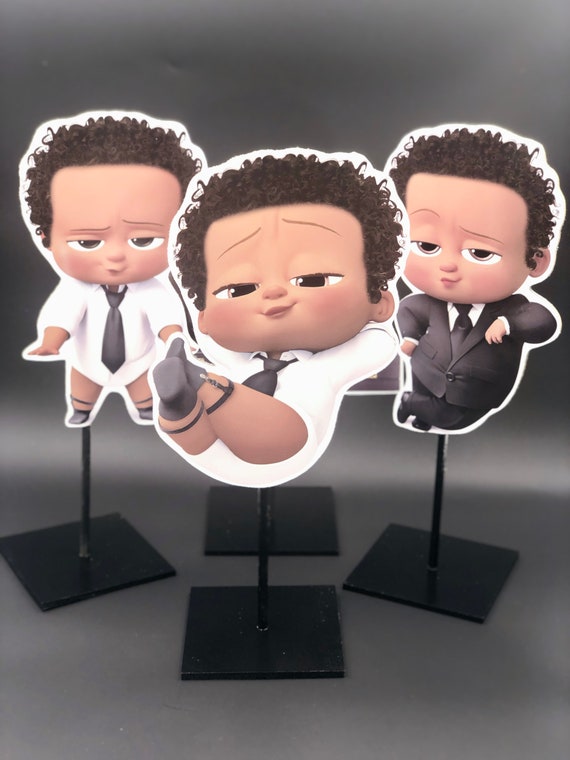 Boss Baby African American Boy Boss Baby Party Decorations Etsy