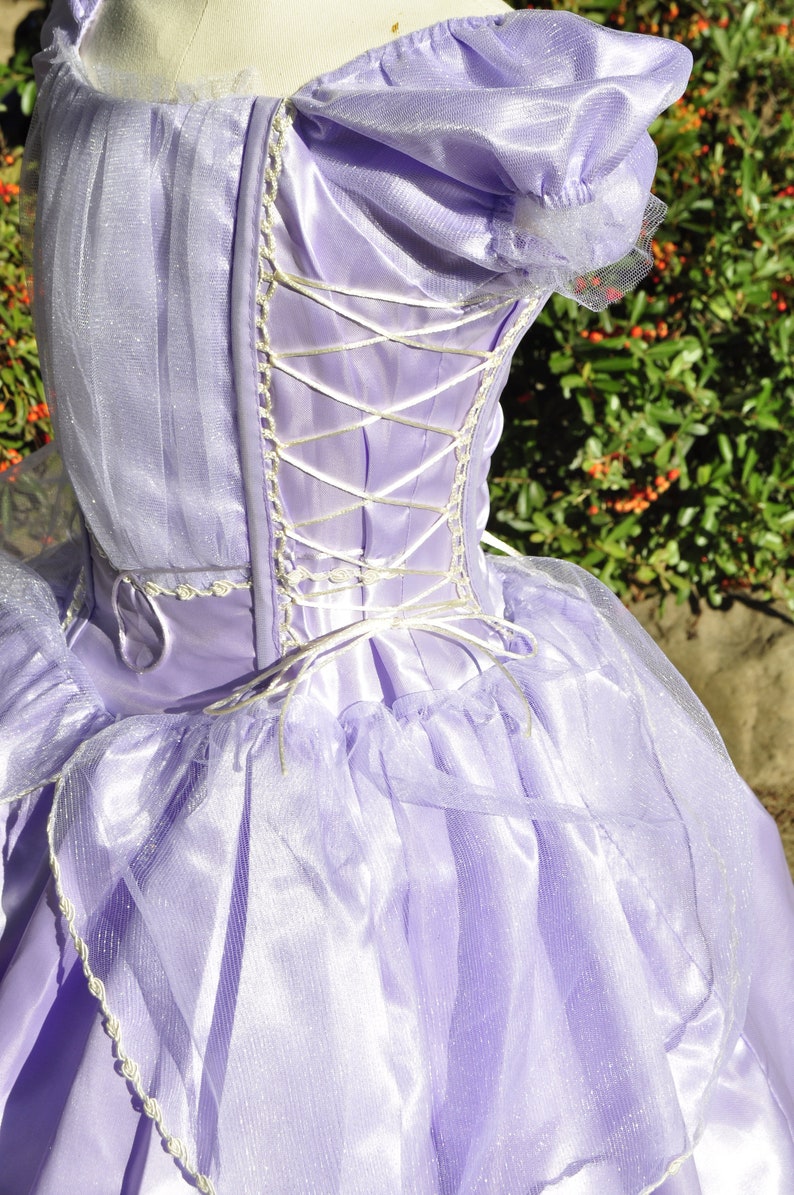 Princess dress Princess costume princess halloween costume Disney trip princess gown Sophia the first Dress birthday dress