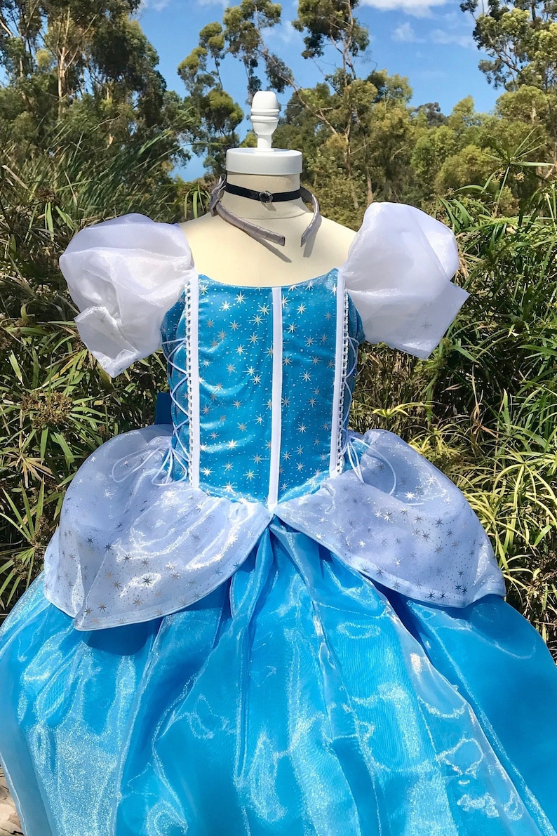 princess gown Cinderella Dress Princess dress Princess costume Disney trip princess halloween costume birthday dress