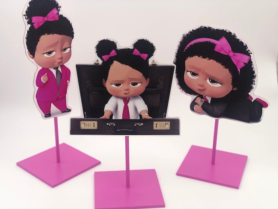 Boss Baby African American Girl Boss Baby Party Decorations Etsy