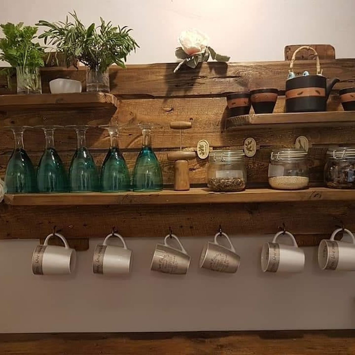 Rustic shelf units Etsy
