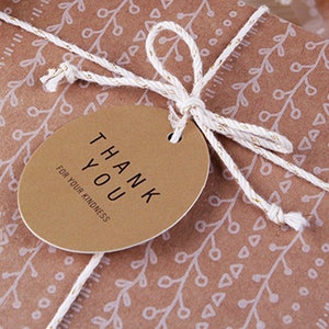 300 gsm paper Blank circle tag 2cm to 5.5cm diameter with Hole, Round tag, Price Tags, Hang Tags, Gift Tags image 4