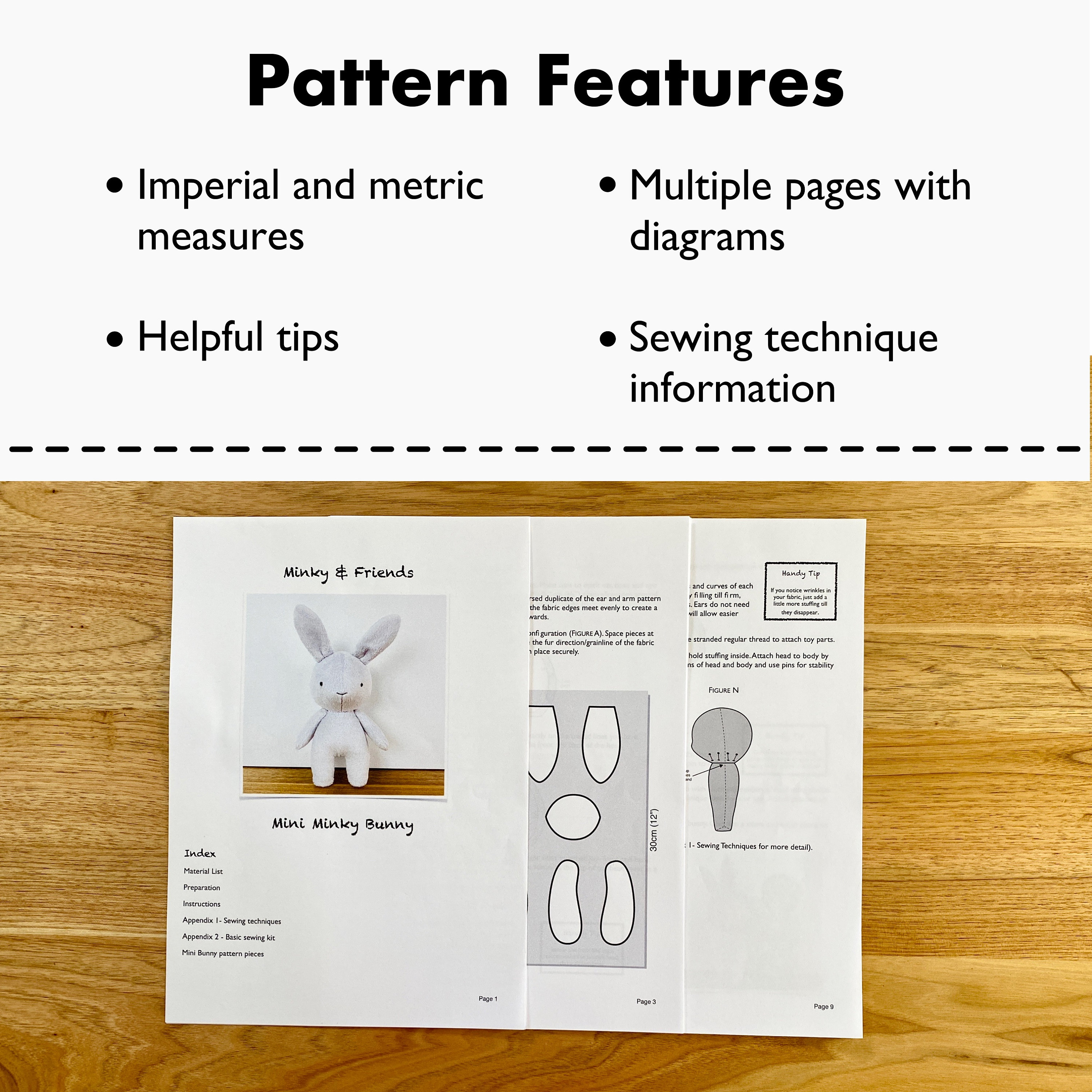 Paper Patterns For Stuffed Rabbit Easter Bunny Pattern, Rabbit Sewing Pattern, Stuffed Bunny Sewing ...