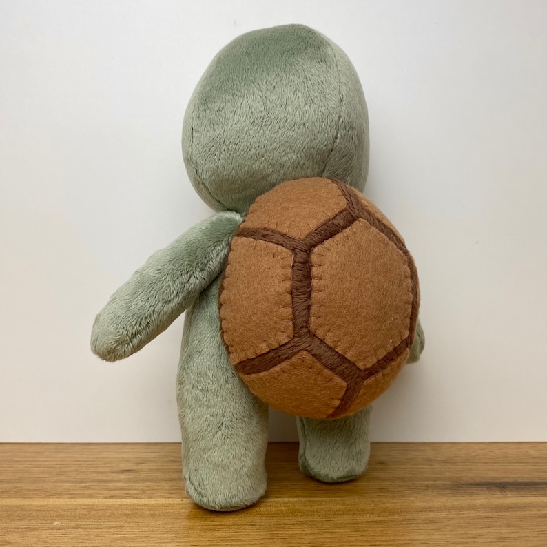 Turtle Plush Pattern Stuffed Animal Sewing Pattern Cute | Etsy