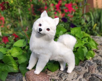 large samoyed stuffed animal