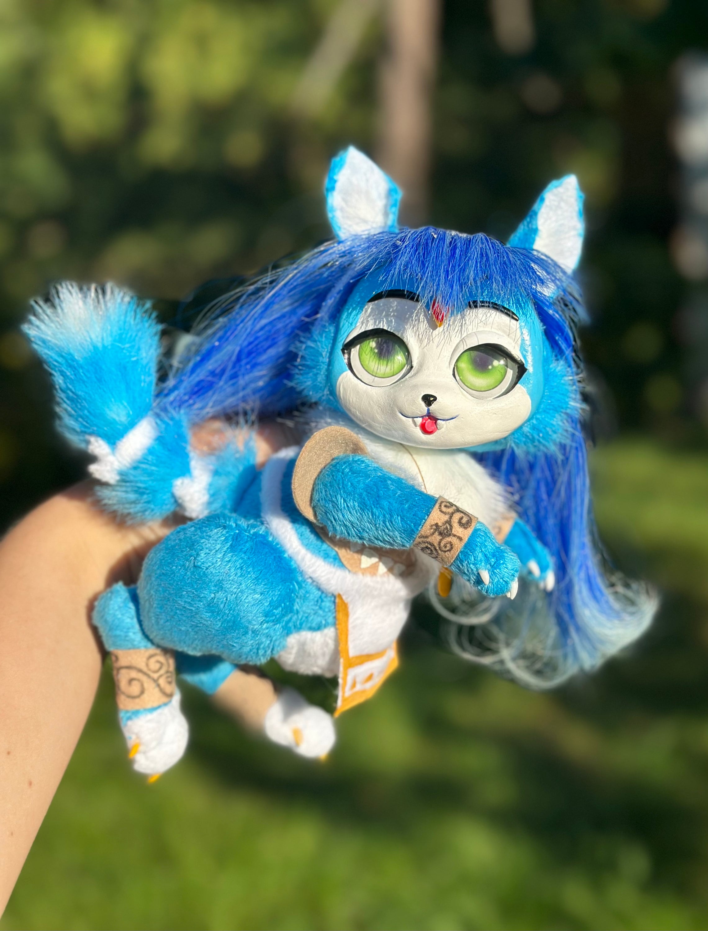 Sculpture Krystal Fox Plush, Fox Krystal - Etsy