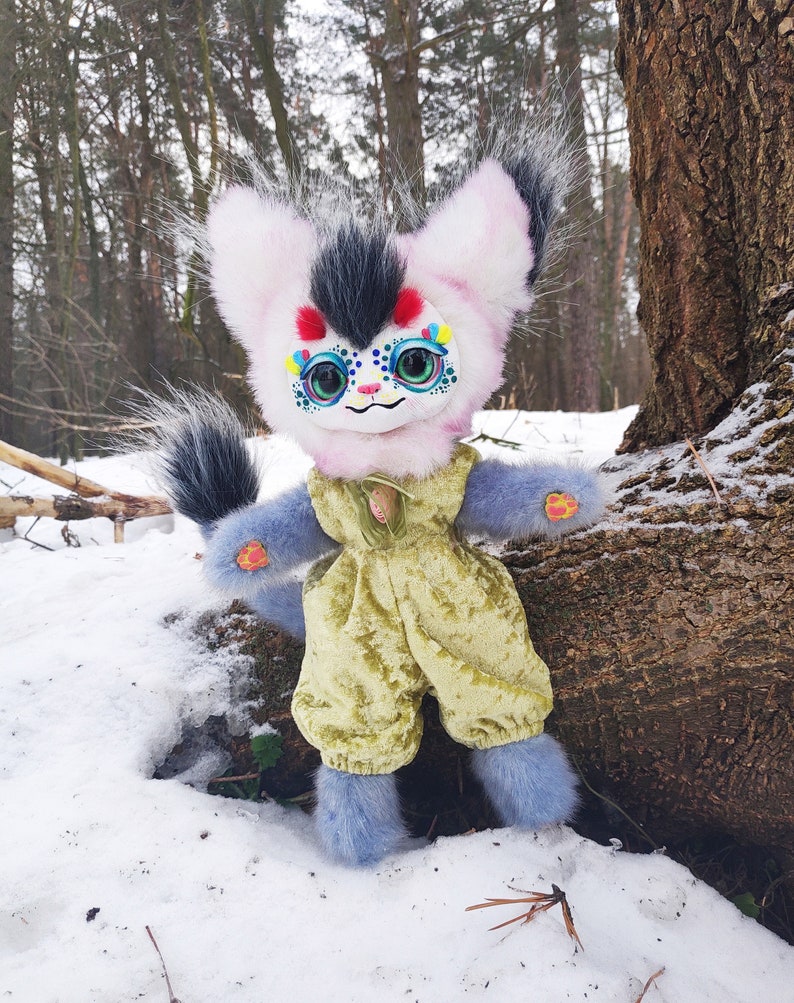 poseable cat model