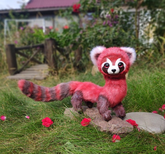 red panda doll