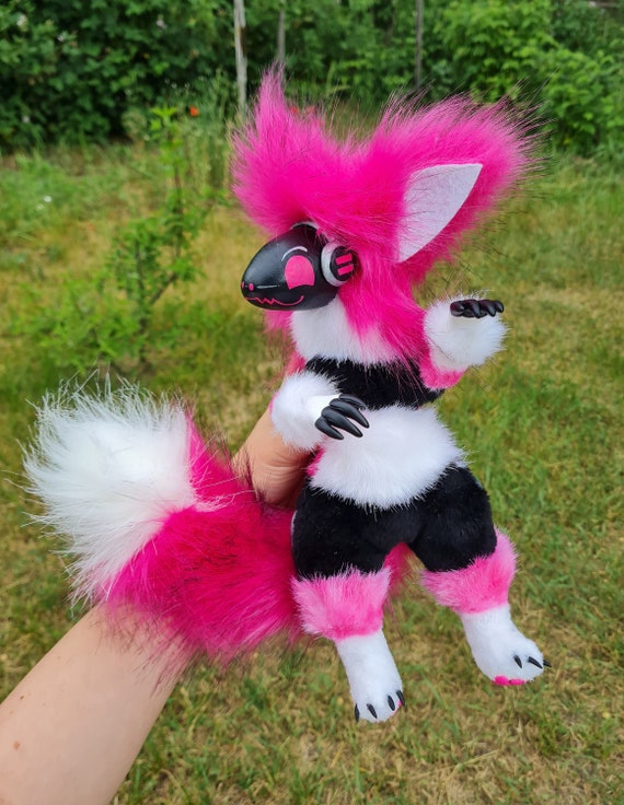Protogen Furry Poseable Art Doll Proto Primagen - Etsy