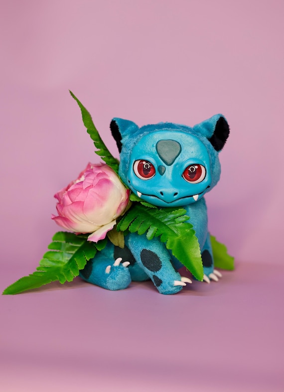 made a shny vysaur plush : r/pokemon