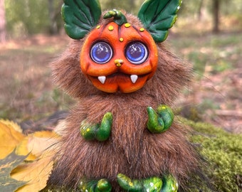 Muñeca de calabaza, juguete de calabaza, accesorio de Halloween, Halloween, calabaza monstruosa
