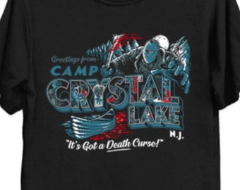 Greetings from CCL T-Shirt | Friday the 13th Inspired Tee | Crystal Lake Fan Gift | Camp Horror Travel Shirt