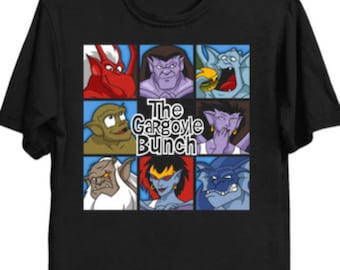 The Gargoyle Bunch T-Shirt | 90s Cartoon Inspired Tee | Gargoyle Fan Gift | Retro Animated Show Shirt