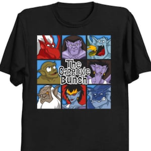 The Gargoyle Bunch T-Shirt | 90s Cartoon Inspired Tee | Gargoyle Fan Gift | Retro Animated Show Shirt