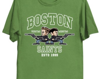 Boston Saints T-Shirt | Boondock Saints Inspired Boston Tee | South Boston Irish Gift | Cult Movie Shirt