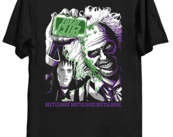 Fright Club T-Shirt | Horror Movie Parody Tee | Beetlejuice Inspired Fan Gift | Halloween Horror Shirt