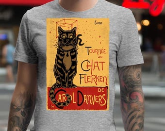Chat Flerken T-Shirt | Flerken Inspired Cat Tee | Superhero Fan Gift | Sci-Fi Cat Lover Shirt