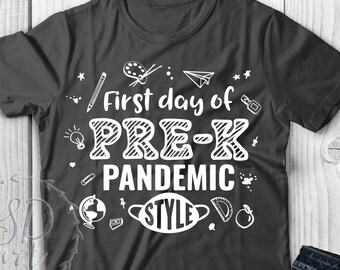 First Day Pre K Svg Etsy