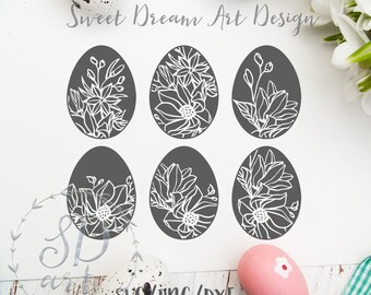 Download Flower Easter Egg Svg Decorated Egg Svg Cut File For Cricut Silhouette Floral Easter Mandala Papercut Clip Art Art Collectibles Beyourbussiness Com