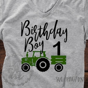 Geburtstag junge Svg Geburtstag junge Svg Datei ersten Geburtstag Svg Traktor Svg ersten jungen Geburtstag Svg Datei Svg 1. Geburtstag Svg Cricut Silhouette