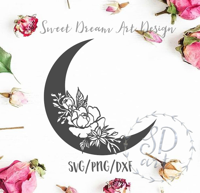 Free Free 336 Flower Moon Svg SVG PNG EPS DXF File