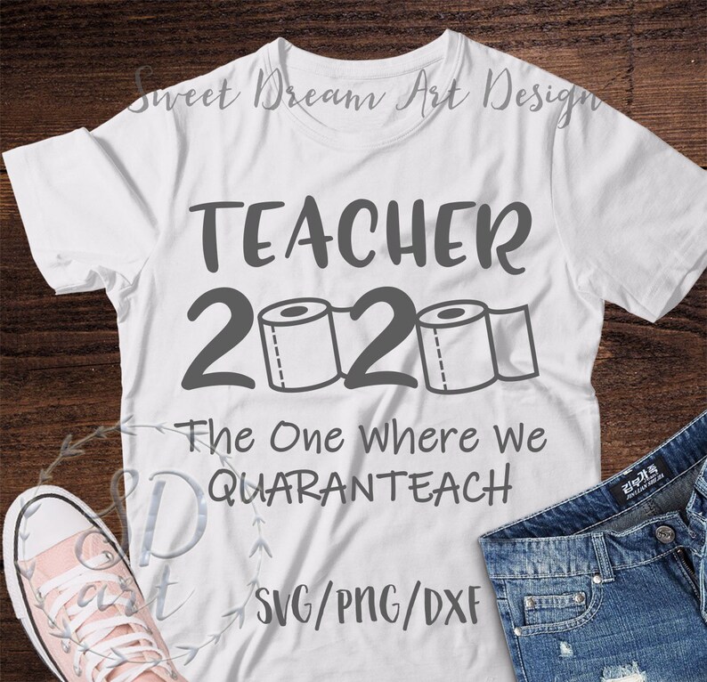 Download Quarantine Teacher SVG Teacher 2020 the one where we | Etsy