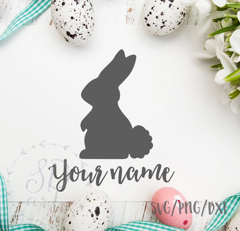 Download Easter Bunny your name SVGBunny your name svg Easter bunny ...