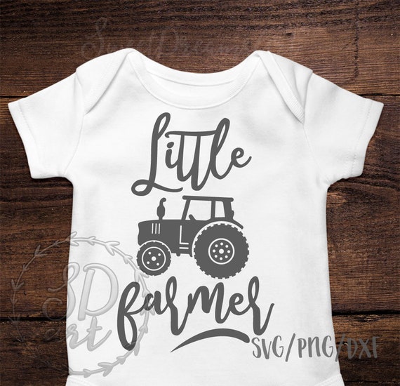 Little Farmer Svg Little Farmer Svg File Farm SVG Tractor Svg Etsy