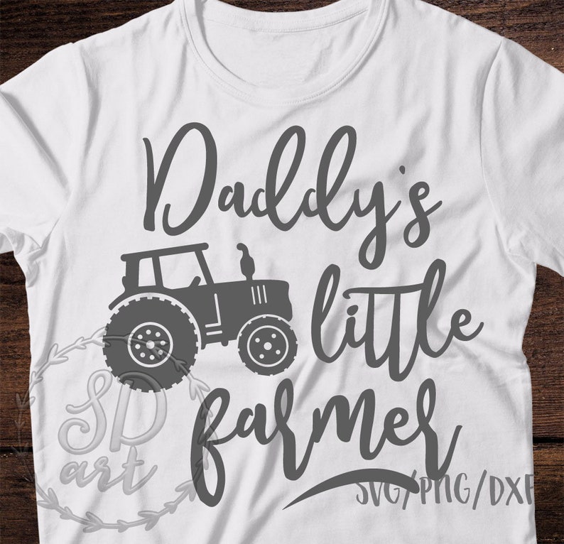 Download Daddys little farmer svg Little farmer svg Farm SVG ...