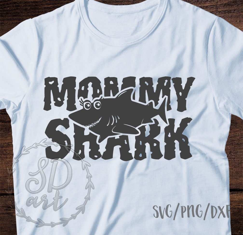 Mommy Shark Svg, Svg Files, Shark, Silhouette Svg, Cricut Svg, Trend Svg –  My Easy Files