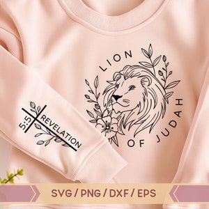 León de Judá Svg, svg cristiano, Judá Svg, versículo bíblico svg, svg de las Escrituras, Svg religioso, Png, svg de diseño de manga, cita cristiana elegante