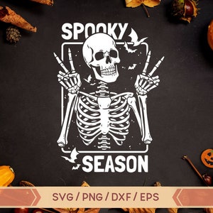 Temporada assustador svg, esqueleto engraçado Halloween Svg, esqueleto engraçado Svg, Halloween svg, caveira de Halloween svg, esqueleto sorridente svg, temporada assustadora png