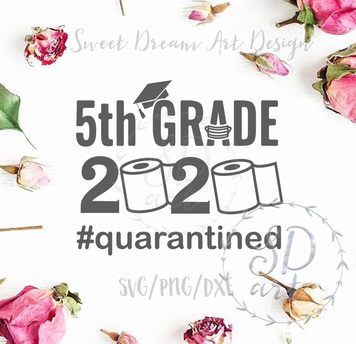 Download 5th Grade 2020 svg Funny Graduation 2020 Class of 2020 | Etsy