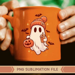 ゴースト png、ゴースト コーヒー png、面白いゴースト、レトロなハロウィーン、不気味な png、レトロなゴースト、帽子をかぶった不気味なゴースト png、コーヒーを飲むブジー ゴースト 画像 7