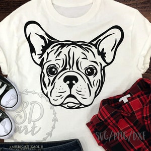 Französisch Bulldog Svg, französische Bulldogge SVG, französische Bulldogge Maskottchen Svg, niedlichen Hund Svg-Datei, Bull Dog Svg-Datei, Cricut Svg Silhouette Hund Liebhaber svg