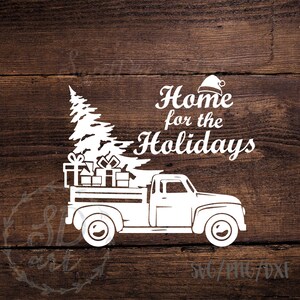 Download Home For The Holidays Svg Christmas Svg Merry Christmas Svg Etsy