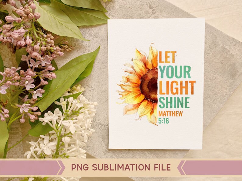 Let Your Light Shine Before Others Png, Bible Verse Png, Christian Png ...